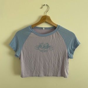 angel crop top from shein